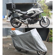 ByLizard Bajaj Pulsar As 150 Arka Çanta Topcase Uyumlu Motosiklet Branda Örtü Çadır