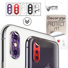 Ipg Apple iPhone X - Xs - Xs Max Kamera Lens Koruma Set (5 Adet)