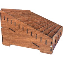 Hedef Hediyelik Cep Telefonu Tamir Servisleri İçin Tahta Raf 48 Bölmeli