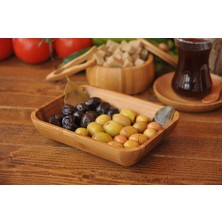 Bambum Lateria Çerezlik, Lüx Bambu Çerezlik, Kahvaltılık - 16 cm