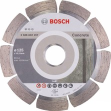 Bosch  - Standard Seri Beton İçin Elmas Kesme Diski - 125 X 22,23 X 1,6 X 10 Mm