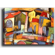 Tablo Center Dekoratif Kanvas  Tablo 30 x 40 cm