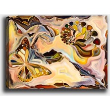 Tablo Center Dekoratif Kanvas  Tablo 30 x 40 cm