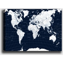 Tablo Center Dekoratif Kanvas  Tablo 30 x 40 cm