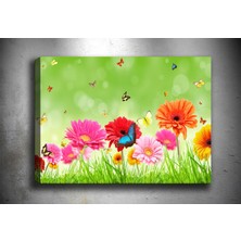 Tablo Center Çiçek Kanvas  Tablo 30 x 40 cm