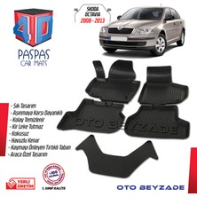 İtibar Skoda Octavia 2008-2013 4d Kauçuk Paspas