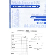 Westyle Apartman Gelir Gider Makbuzu Otokopili A5 (50Li)