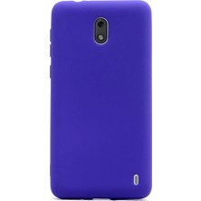 Case Street Nokia 2 Kılıf Premier Silikon Kılıf+Nano Glass Koruyucu Mor