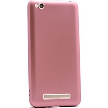 Case Street Xiaomi Redmi 4A Kılıf Premier Silikon Kılıf+Nano Glass Bronz