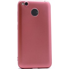 Case Street Xiaomi Redmi 4X Kılıf Premier Silikon Kılıf+Nano Glass Bronz