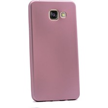 Case Street Samsung Galaxy A7 2016 Kılıf Premier Silikon+Nano Glass Bronz