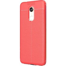 Case Street Xiaomi RedMi 5 Plus Kılıf Niss Silikon Arka Koruma+Nano Kırmızı