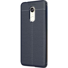 Case Street Xiaomi RedMi 5 Plus Kılıf Niss Silikon Arka Koruma+Nano Lacivert