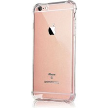 Case Street Apple iPhone 6 Kılıf AntiShock Ultra Koruma+Nano Glass Şeffaf
