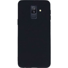 Case Street Samsung Galaxy A6 Plus 2018 Kılıf Premier Kapak+Nano Ekran Koruyucu Siyah