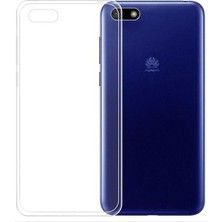 Case Street Huawei Honor 7S Kılıf Süper Sillikon Yumuşak Koruma+Nano Glass Renksiz