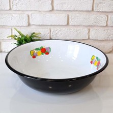 Evim Tatlı Evim Emaye Hamur Yoğurma Leğeni 35 cm
