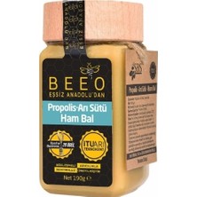BEE'O Propolis Arı Sütü Ham Bal Karışımı 190 gr Yetişkinler İçin Doğal Besleyici Ürün