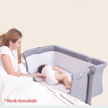 Baby Plus Safe Side Anne Yanı Beşiği - Kahverengi