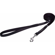 Rogz Köpek Uzatma Taşlı Siyah Small 13 Mm 180 Cm
