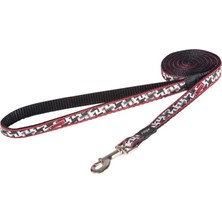 Rogz Köpek Uzatma Beyaz-Siyah Köpekler Small 11 Mm 180 Cm