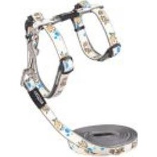 Rogz Yavru Kedi Göğüs Tasması Seti Fosforlu Mor Xsmall 8 Mm 19,8-30 Cm