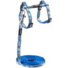 Rogz Yavru Kedi Göğüs Tasması Seti Reflektorlü Mavi Xsmall 8 Mm 19,8-30 Cm