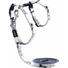 Rogz Kedi Göğüs Tasması Seti Fosforlu Siyah Small 11 Mm 24-40 Cm