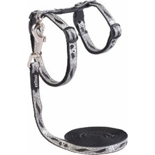 Rogz Kedi Göğüs Tasması Seti Reflektorlü Siyah Small 11 Mm 24-40 Cm