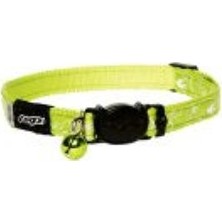 Rogz Kedi Boyun Tasması Kuş Desenli Yeşil Small 11 Mm 20-31 Cm