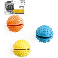 M-Pets Köpek Oyn. T.P. Ödül Haz. Top Turuncu,Sarı,Mavi-8