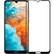 Case 4U Huawei Y6 2019 Tam Kaplayan Fiber Nano Ekran Koruyucu Cam