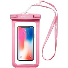 Spigen Universal (Tüm Cihazlarla Uyumlu) IPX8 Sertifikalı Su Geçirmez Kılıf Pink - 000EM23355