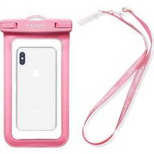 Spigen Universal (Tüm Cihazlarla Uyumlu) IPX8 Sertifikalı Su Geçirmez Kılıf Pink - 000EM23355