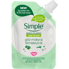 Simple Kind To Skin Mini Göz Makyaj Temizleyicisi 50 Ml - Seyahat Boyu