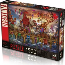 KS Games 1500 Parça One Way Traffic Puzzle - Ciro Marchetti