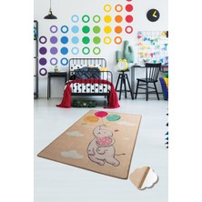 Chilai Home Balloons  100X160 Cm Somon Çocuk Ve Bebek Halısı Djt