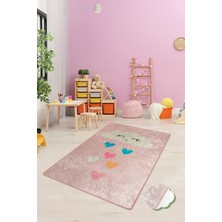 Chilai Home Baby Cloud  140X190 Cm Pembe Çocuk Ve Bebek Halısı Djt