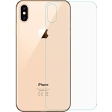 Ehr. Apple iPhone X Nano Ekran Koruyucu Cam + Şeffaf Silikon Kılıf