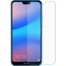 Ehr. Huawei P20 Lite Nano Ekran Koruyucu Cam + Şeffaf Silikon Kılıf