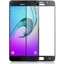 Ehr. Samsung Galaxy A3 2016 5D Full Nano Ekran Koruyucu Cam - Siyah