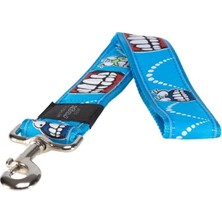 Rogz Köpek Uzatma Diş Desenli  Mavi Xxlarge 40 Mm 50 Cm
