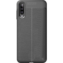 Microcase Samsung Galaxy A50 Leather Tpu Silikon Kılıf