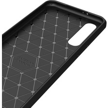 Microcase Xiaomi Mi 9 Brushed Carbon Fiber Silikon Kılıf