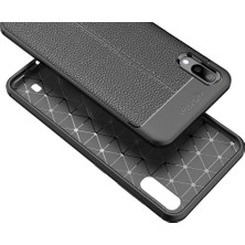 Microcase Samsung Galaxy M10 Leather Tpu Silikon Kılıf