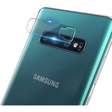 Microcase Samsung Galaxy S10 Kamera Camı Lens Koruyucu Tempered Glass