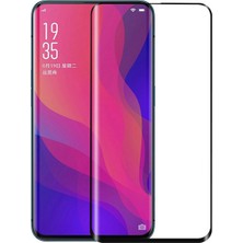 Microcase Oppo Find x 3D Curved Tam Kaplayan Tempered Glass Cam Koruma