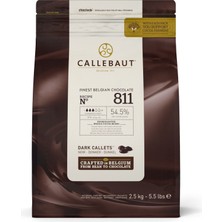 Callebaut Bitter Damla Çikolata 811 (2.5 kg)