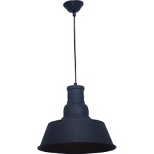 Lambadar Modern Metal Sarkit Avi̇Ze Si̇Yah-Beyaz