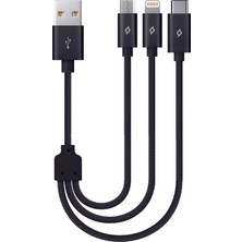 Ttec Alumicable Mini 30cm Şarj Kablosu 2DK31